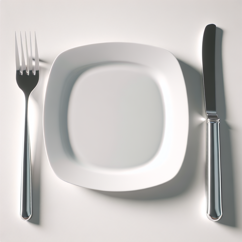 Kitchen table setting